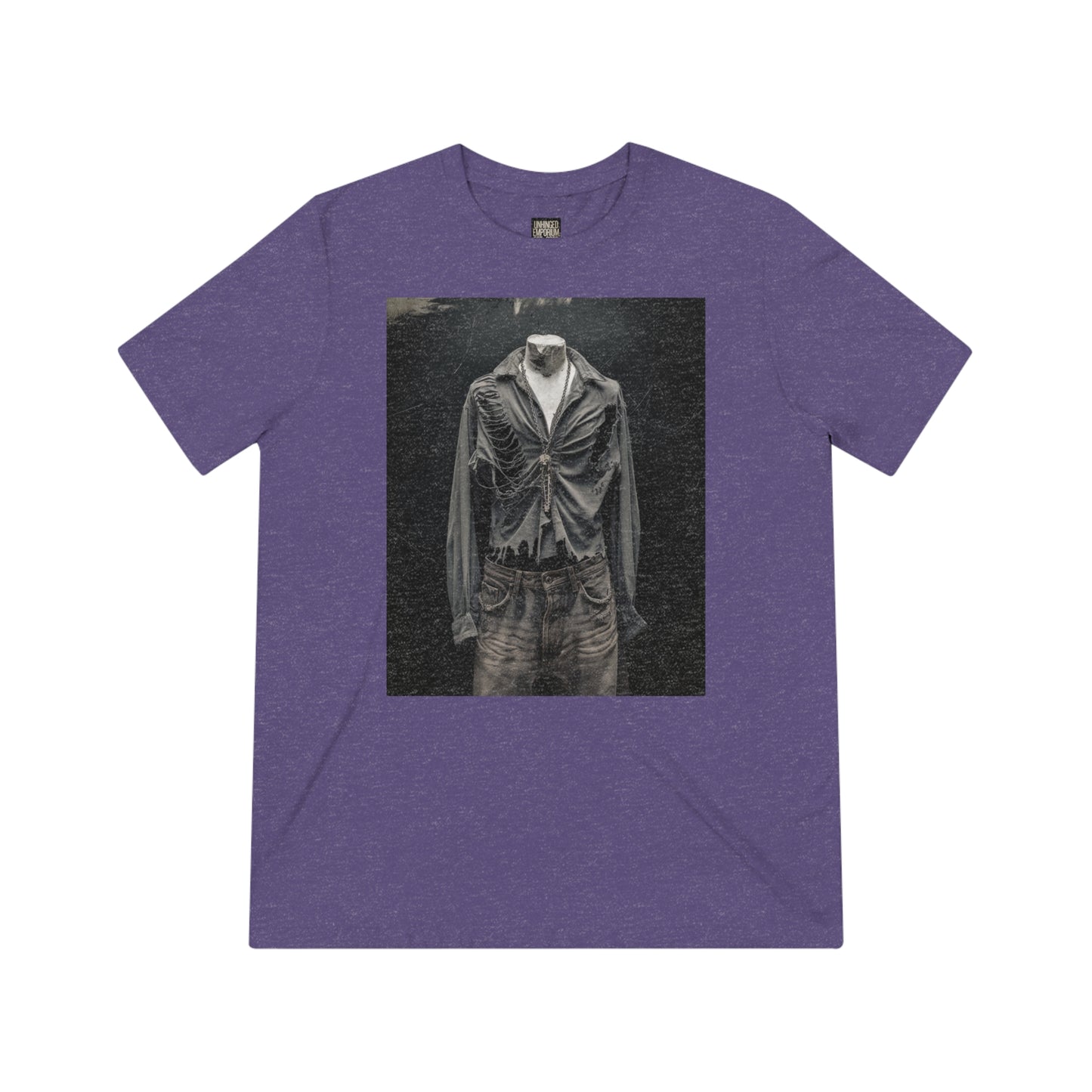 Gothic Shirt, 'Unhinged Headless', Alternative Tee, Punk Grunge