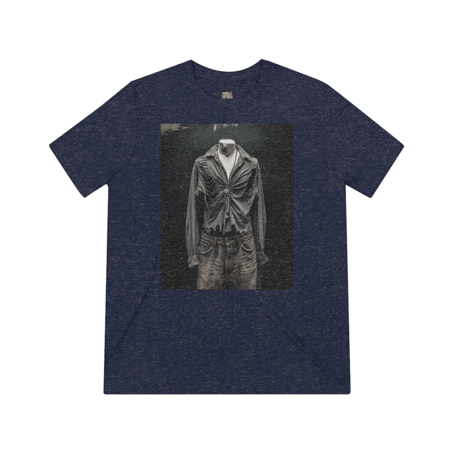 Gothic Shirt, 'Unhinged Headless', Alternative Tee, Punk Grunge