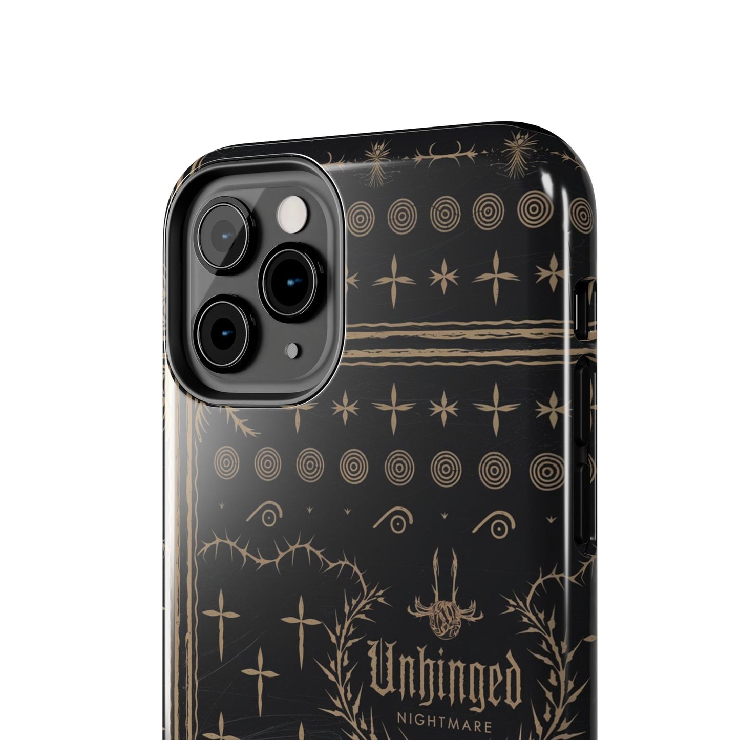 Gothic Phone Case, 'Unhinged Nightmare Crosses', Alternative Case, Punk Grunge