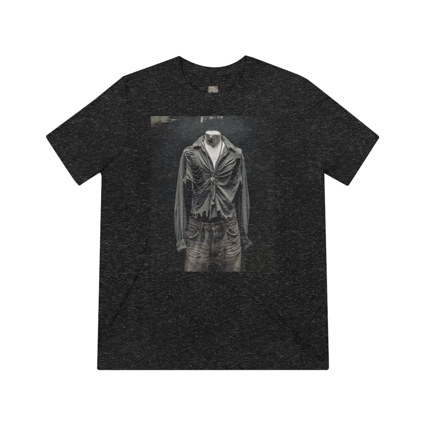 Gothic Shirt, 'Unhinged Headless', Alternative Tee, Punk Grunge