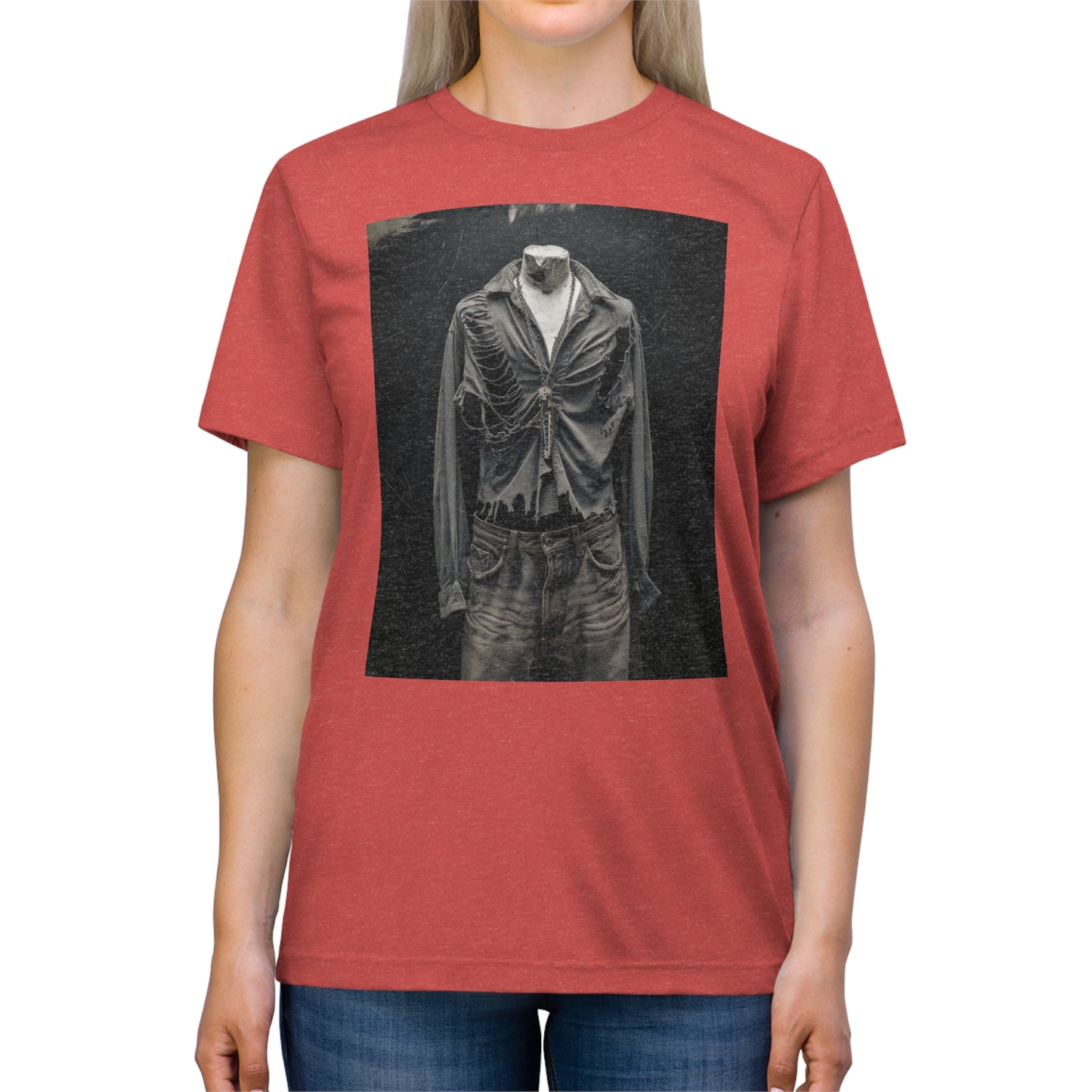 Gothic Shirt, 'Unhinged Headless', Alternative Tee, Punk Grunge