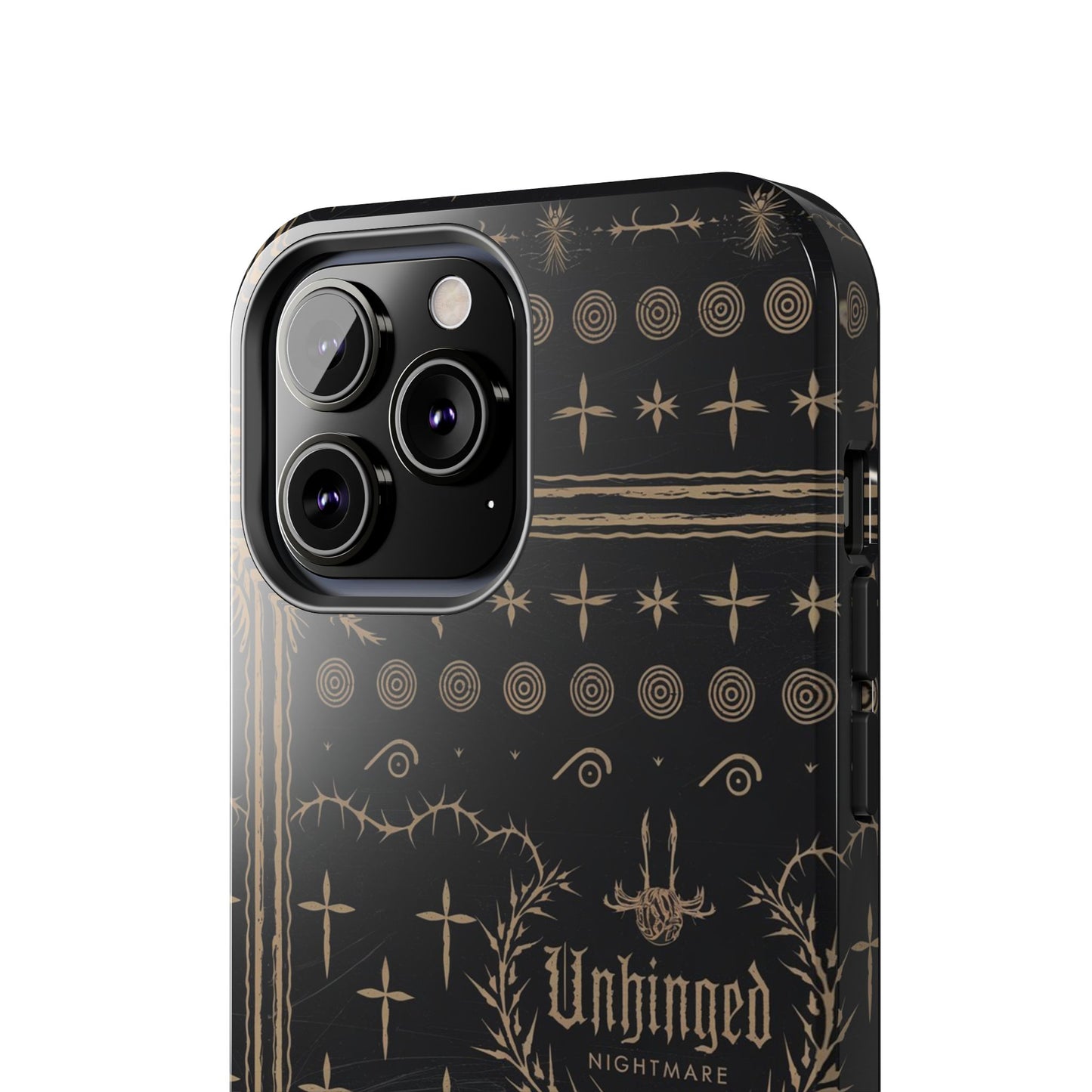 Gothic Phone Case, 'Unhinged Nightmare Crosses', Alternative Case, Punk Grunge