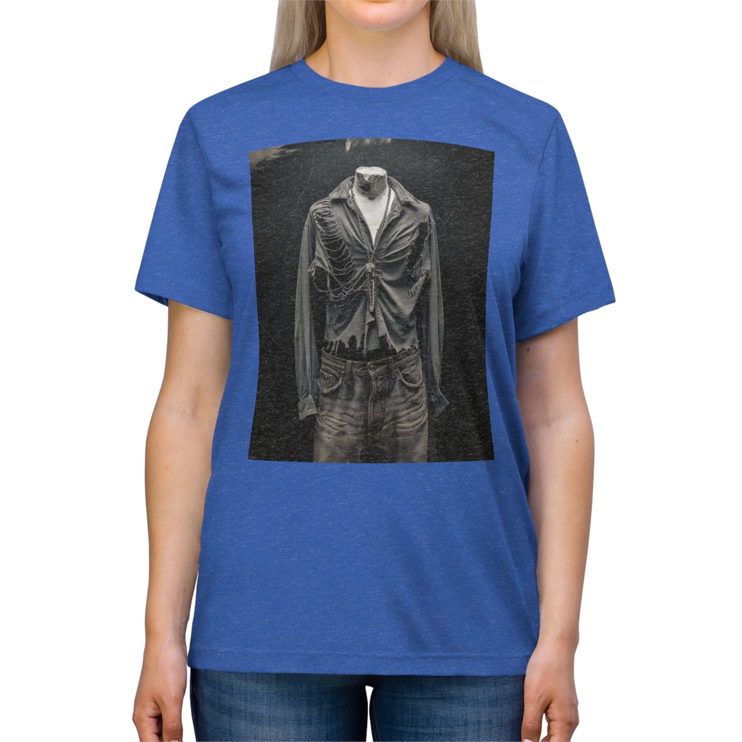 Gothic Shirt, 'Unhinged Headless', Alternative Tee, Punk Grunge